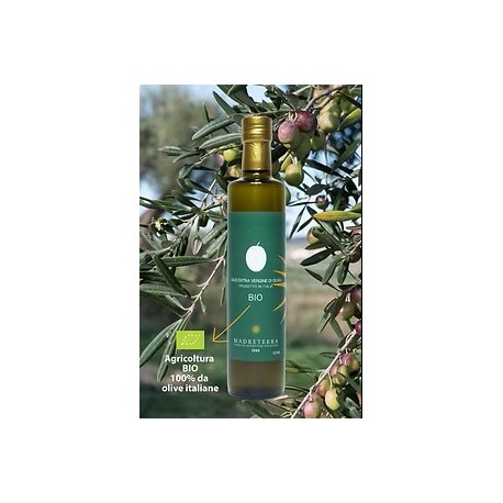 olio evo bio 500 ml 100% italiano di sicilia
