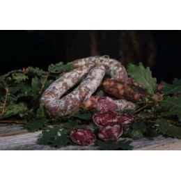 “SALSICCIA SECCA di SUINO NERO DEI NEBRODI” Con Semi di Finocchietto Selvatico